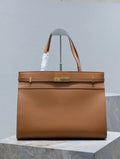 YSL 553745 XL MANHATTAN in BOX SAINT LAURENT Brown