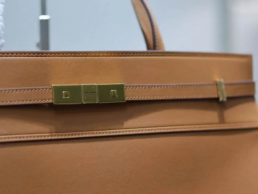 YSL 553745 XL MANHATTAN in BOX SAINT LAURENT Brown