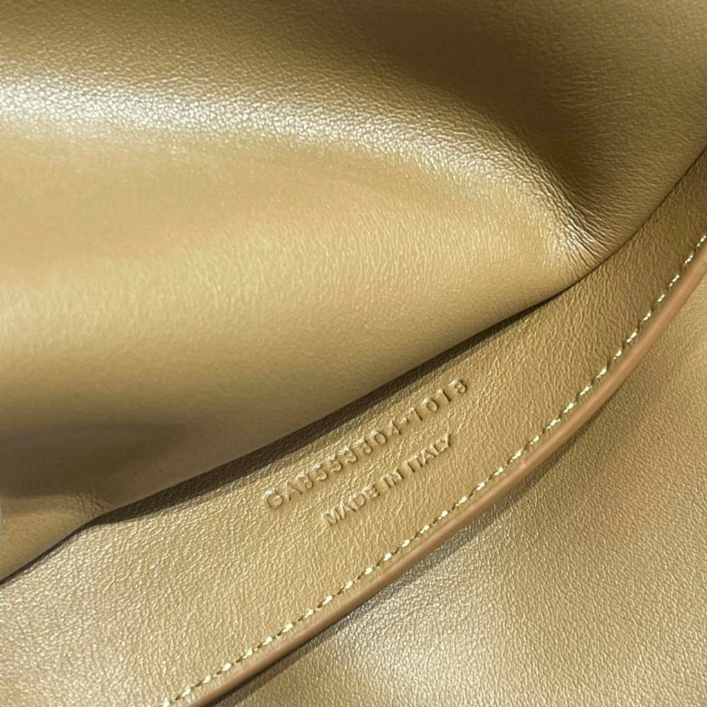 YSL 553804 Saint Laurent Reversible Medium Kate in Suede Brown