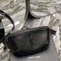 YSL 569737 Classic Crossbody Leather Bag Black Buckle - Default Title - View 1