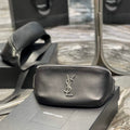 YSL 569737 Classic Crossbody Leather Bag Silver Buckle - Default Title - View 1