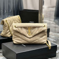 YSL 577476 Saint Laurent Puffer Small In Nappa Leather Apricot - Default Title - View 1