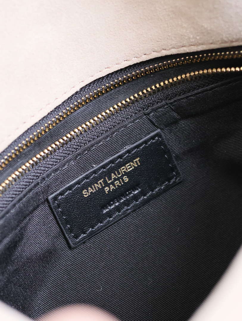 YSL 577476 Saint Laurent Puffer Small In Nylon Black