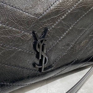 YSL 577999 Yves Saint Laurent Niki Medium Shoulder Tote Bag Black - luxibagsmall