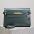 YSL 579271  Manhattan In Box Saint Laurent calfskin Green
