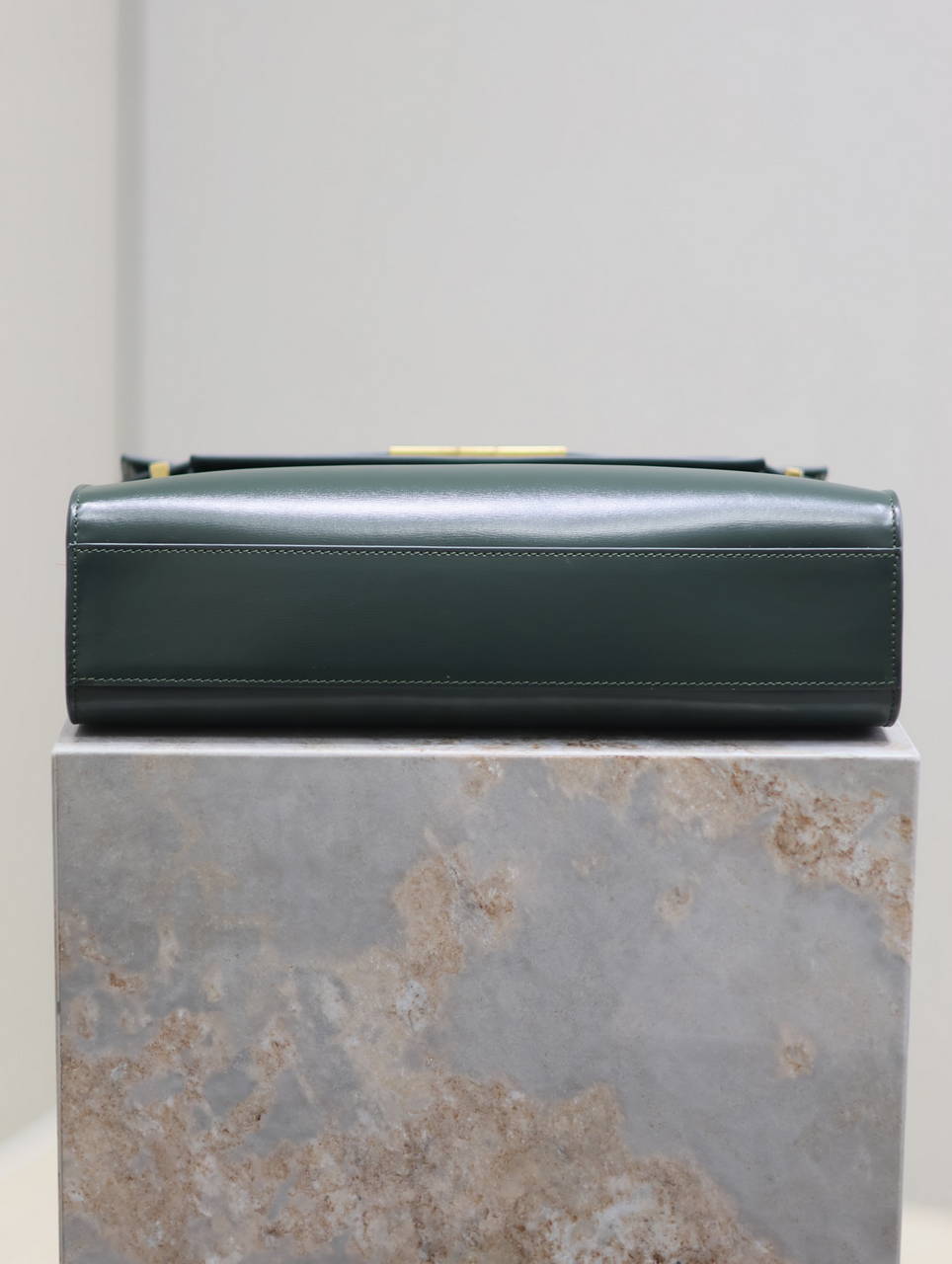 YSL 579271  Manhattan In Box Saint Laurent calfskin Green
