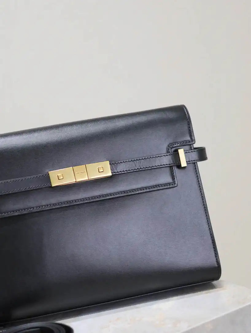 YSL 579271 Medium MANHATTAN in BOX SAINT LAURENT Black