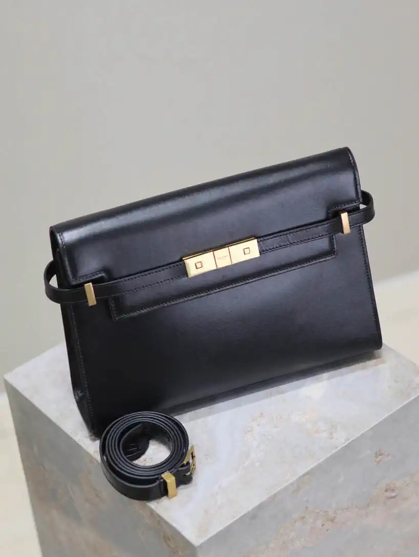 YSL 579271 Medium MANHATTAN in BOX SAINT LAURENT Black