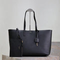 YSL 600281 Shopping Saint Laurent in leather Black