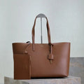 YSL 600281 Shopping Saint Laurent in leather Brown
