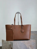 YSL 600281 Shopping Saint Laurent in leather Brown