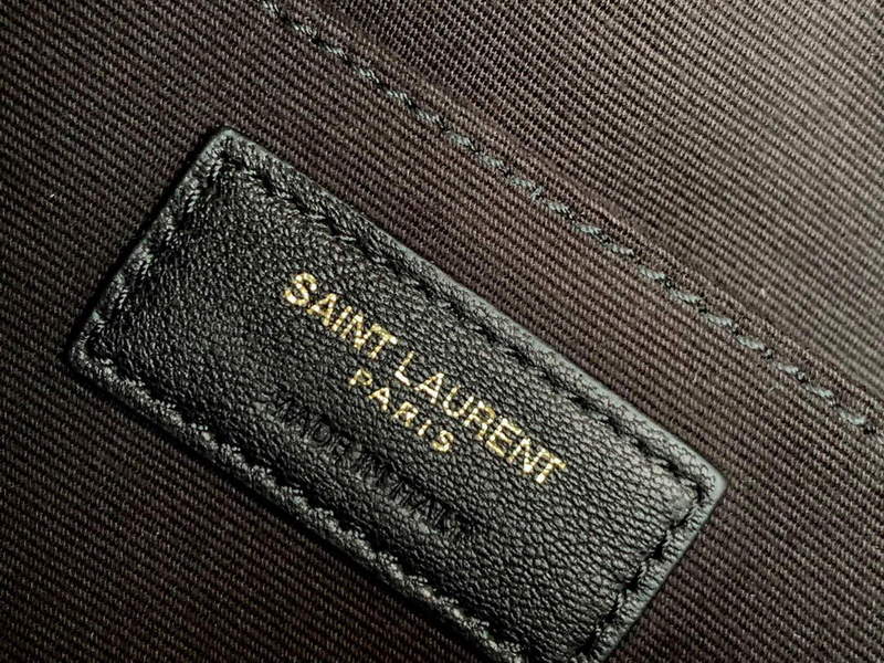 YSL 612542 Lou Camera Bag In Canvas And Smooth Leather
