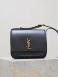 YSL 633151 Niki Baby Chain Bag Lambskin leather Black gold