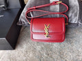 YSL 634306 Yves Saint Laurent Solferino Box small Shoulder Handbag Red - luxibagsmall