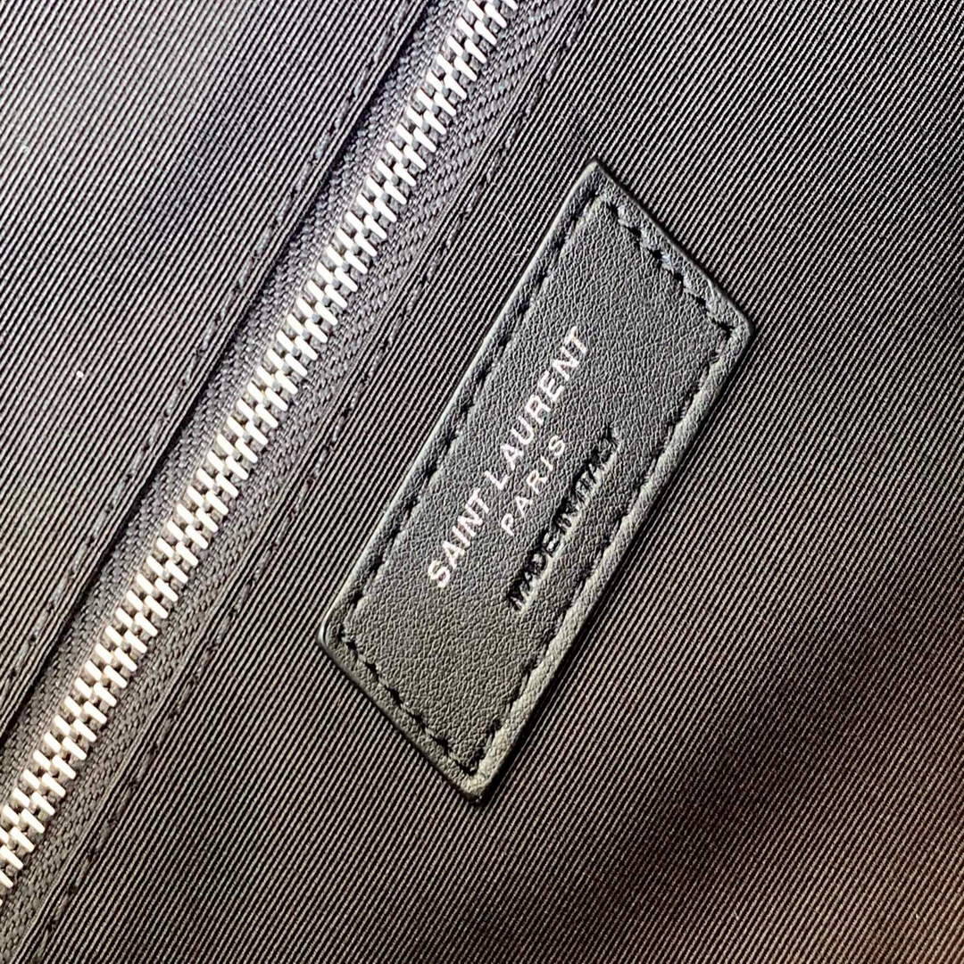 YSL 667490 Yves Saint Laurent LE Monogramme Crossbody Bag Black