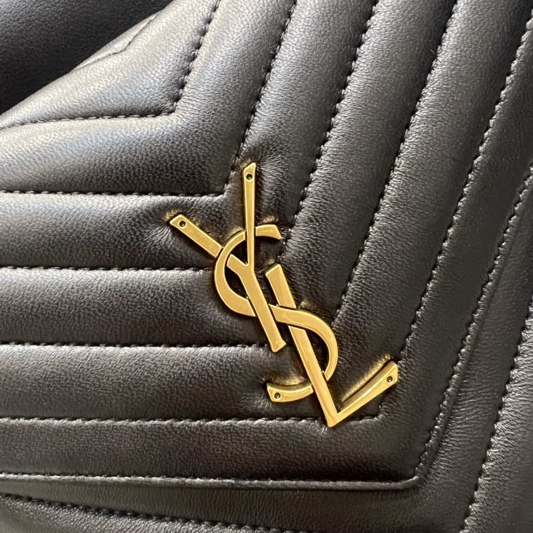 YSL 672609 Joe Backpack In Lambskin Black - Default Title - View 5