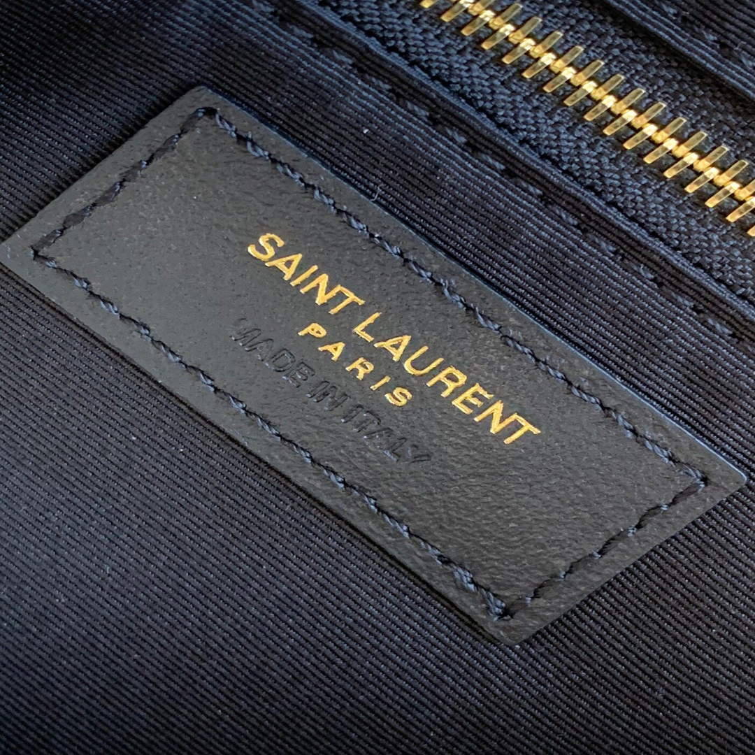 YSL 672609 Joe Backpack In Lam¨¦ Leather Gold