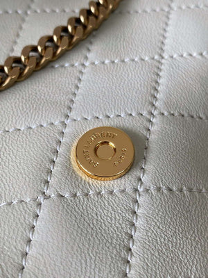 YSL 6727381 Mini Nolita In Lambskin Bag White - Default Title - View 7