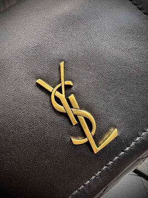 YSL 6727381 Mini Nolita In Lambskin Black - Default Title - View 5