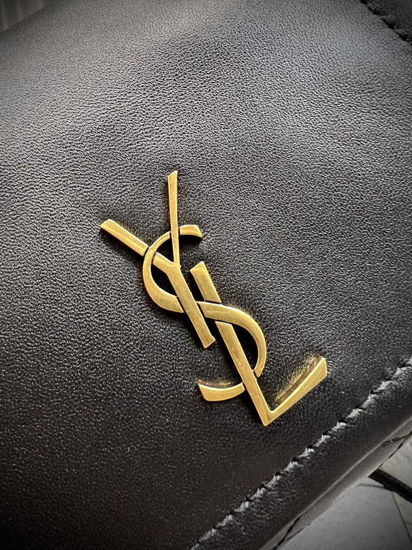 YSL 6727381 Mini Nolita In Lambskin Black - Default Title - View 5