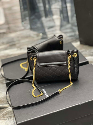 YSL 6727381 Mini Nolita In Lambskin Black - Default Title - View 10