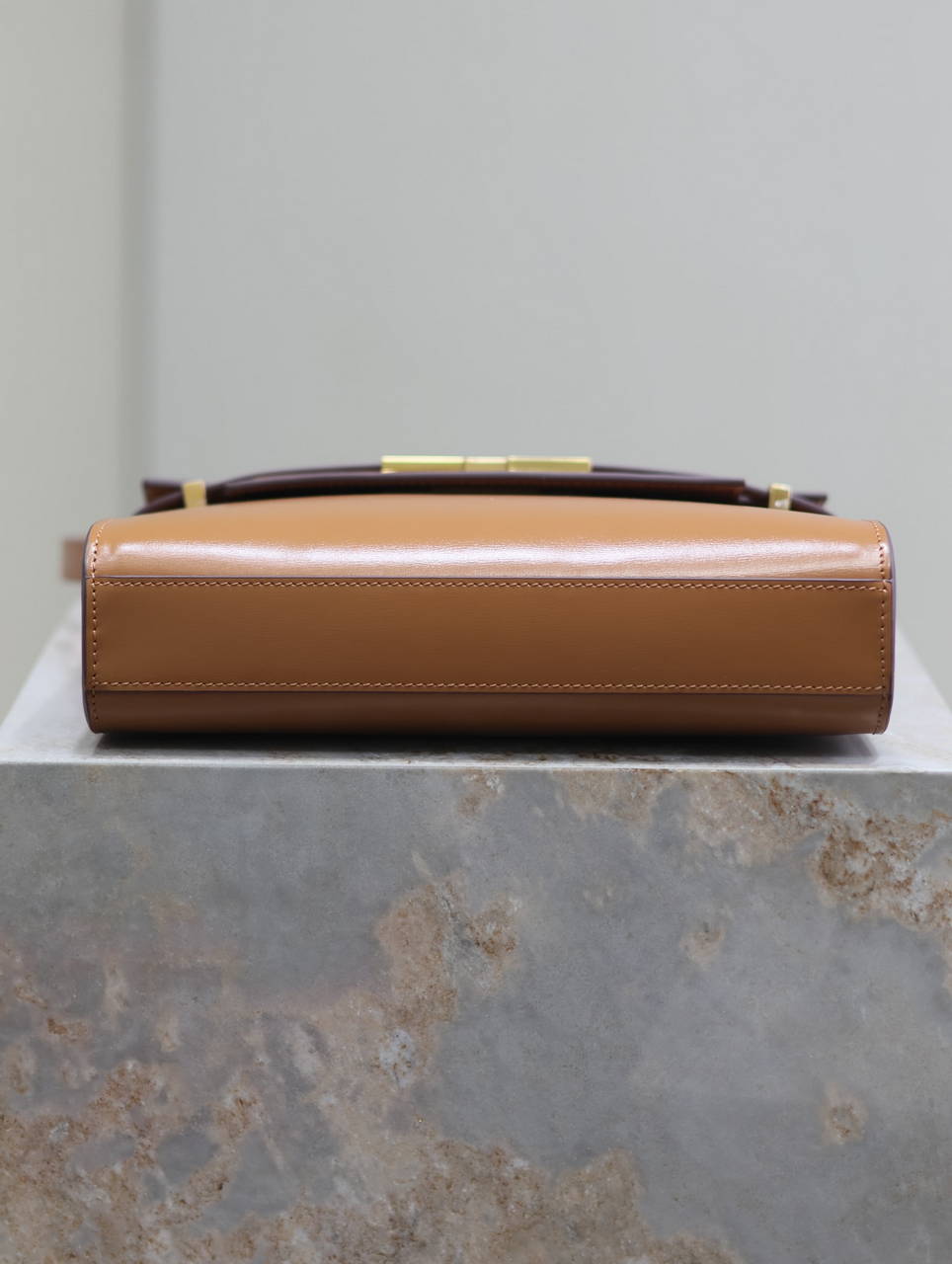 YSL 675626 MANHATTAN small in BOX SAINT LAURENT Brown