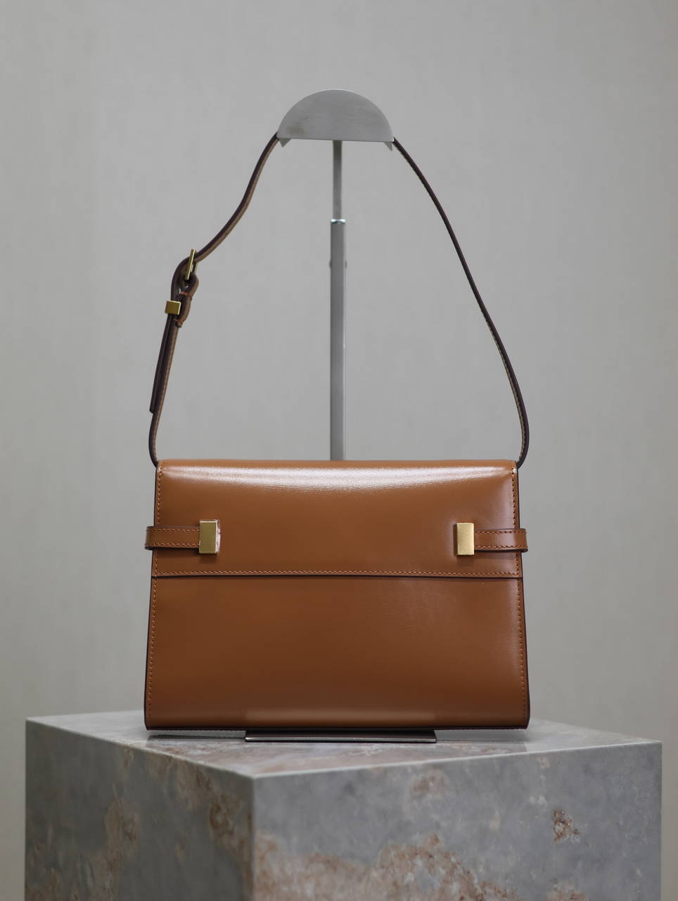 YSL 675626 MANHATTAN small in BOX SAINT LAURENT Brown