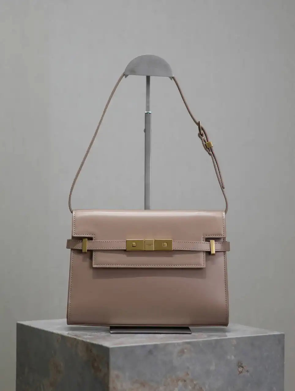 YSL 675626 MANHATTAN small in BOX SAINT LAURENT Pink