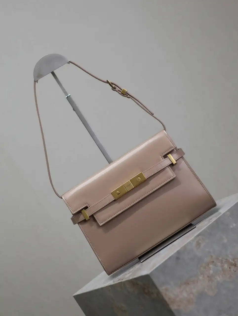 YSL 675626 MANHATTAN small in BOX SAINT LAURENT Pink