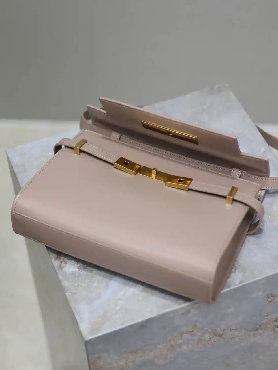 YSL 675626 MANHATTAN small in BOX SAINT LAURENT Pink