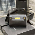 YSL 675626 Manhattan Small Shoulder Bag In Box Saint Laurent Leather Black - Default Title - View 1