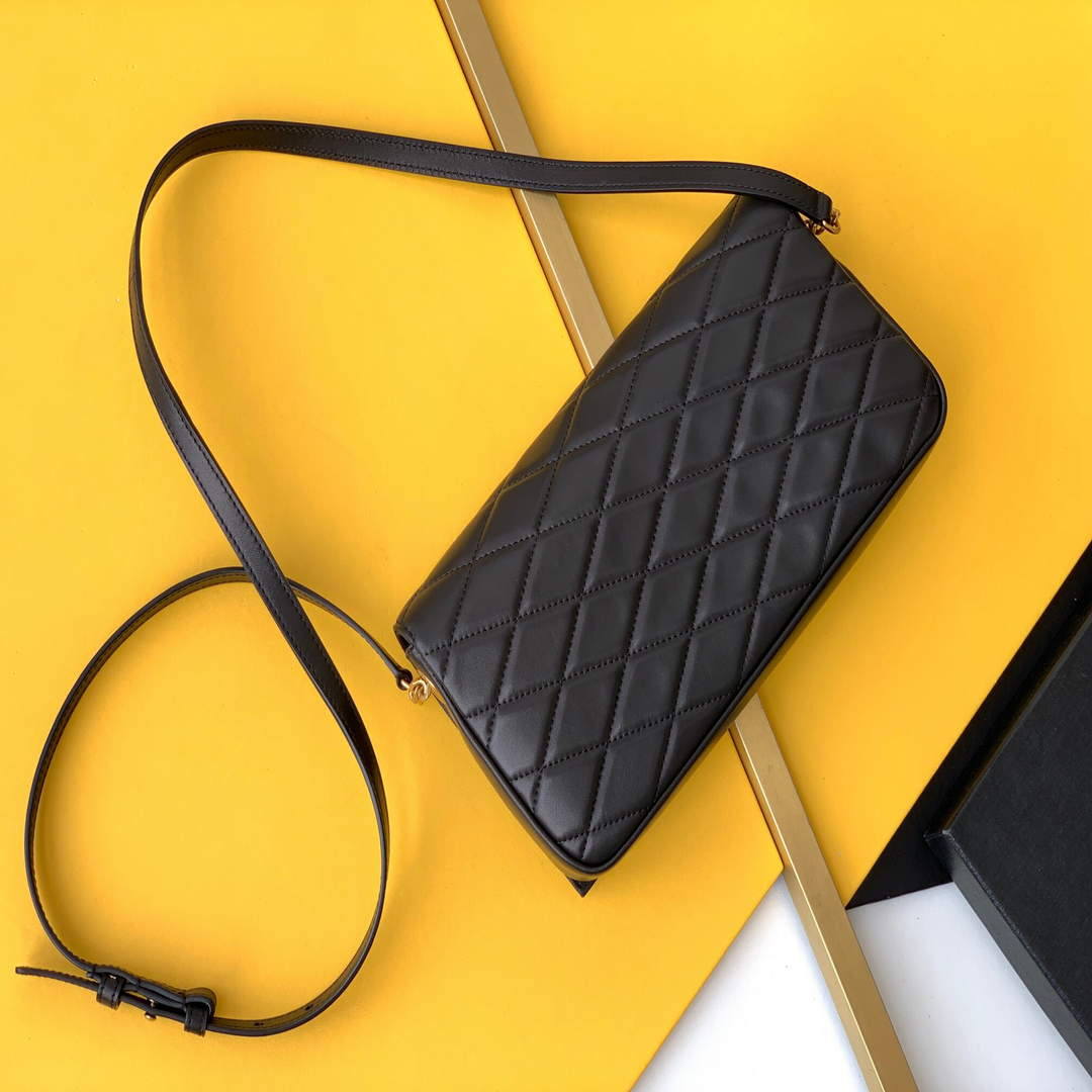 YSL 676628 Kate Supple 99 In Quilted Lambskin Black - Default Title - View 3