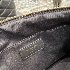 YSL 696779 Sade Pouch In Quilted Lambskin Black - Default Title - View 13