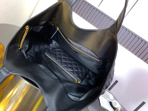 YSL 698651 Icare Maxi Shopping Bag In Quilted Lambskin - Default Title - View 5