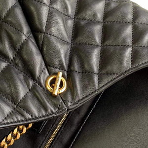 YSL 698651 Icare Maxi Shopping Bag In Quilted Lambskin - Default Title - View 7