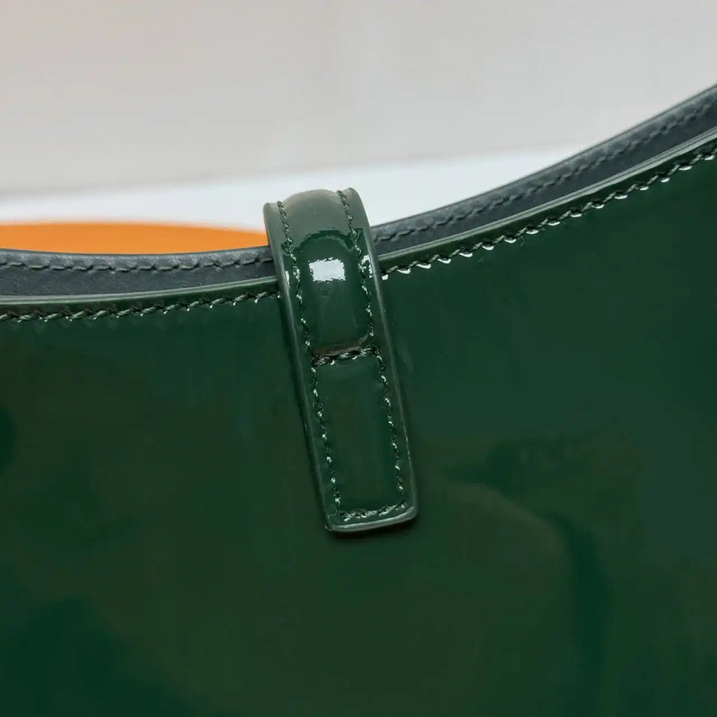 YSL 710318 MINI LE 5 ¨¤ 7 IN Patent LEATHER Green
