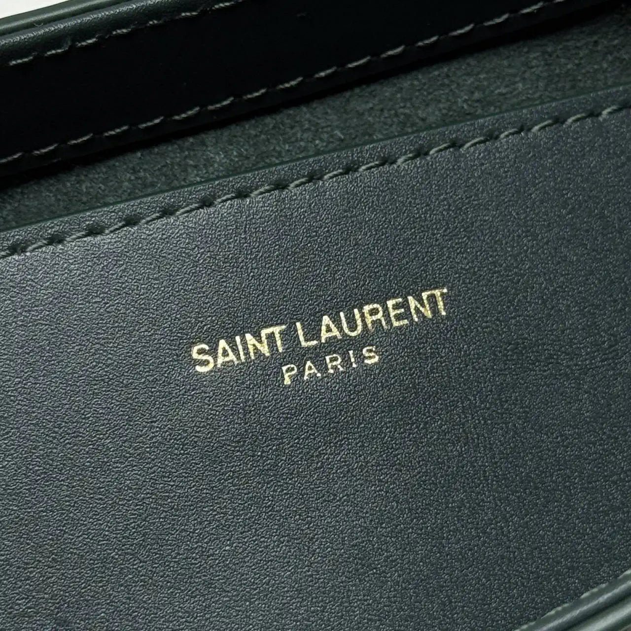 YSL 710318 MINI LE 5 ¨¤ 7 IN Patent LEATHER Green
