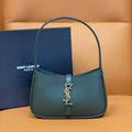 YSL 710318 MINI LE 5 ¨¤ 7 IN SMOOTH LEATHER Dark Green