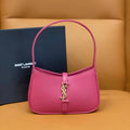 YSL 710318 MINI LE 5 ¨¤ 7 IN SMOOTH LEATHER Rose Red