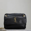 YSL 712520 Camera Crossbody Bag Black
