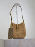 YSL 713938 LE 5 A 7 supple baby in Suede leather