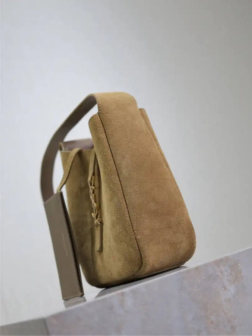 YSL 713938 LE 5 A 7 supple baby in Suede leather