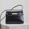 YSL 727766 MINI MANHATTAN IN box Saint Laurent Black