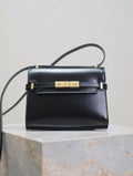 YSL 727766 MINI MANHATTAN IN box Saint Laurent Black