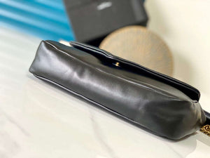 YSL 734153 Calypso In Lambskin Chain Bag Black - Default Title - View 4