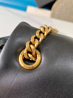 YSL 734153 Calypso In Lambskin Chain Bag Black - Default Title - View 6