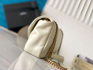 YSL 734153 Calypso In Lambskin Chain Bag White - Default Title - View 2