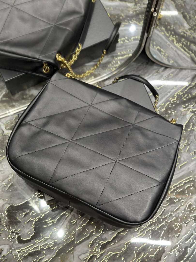 YSL 742431 JAMIE 4.3 In Lambskin Bag Black