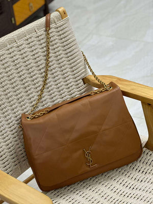 YSL 742431 JAMIE 4.3 In Lambskin Bag Brown - Default Title - View 3