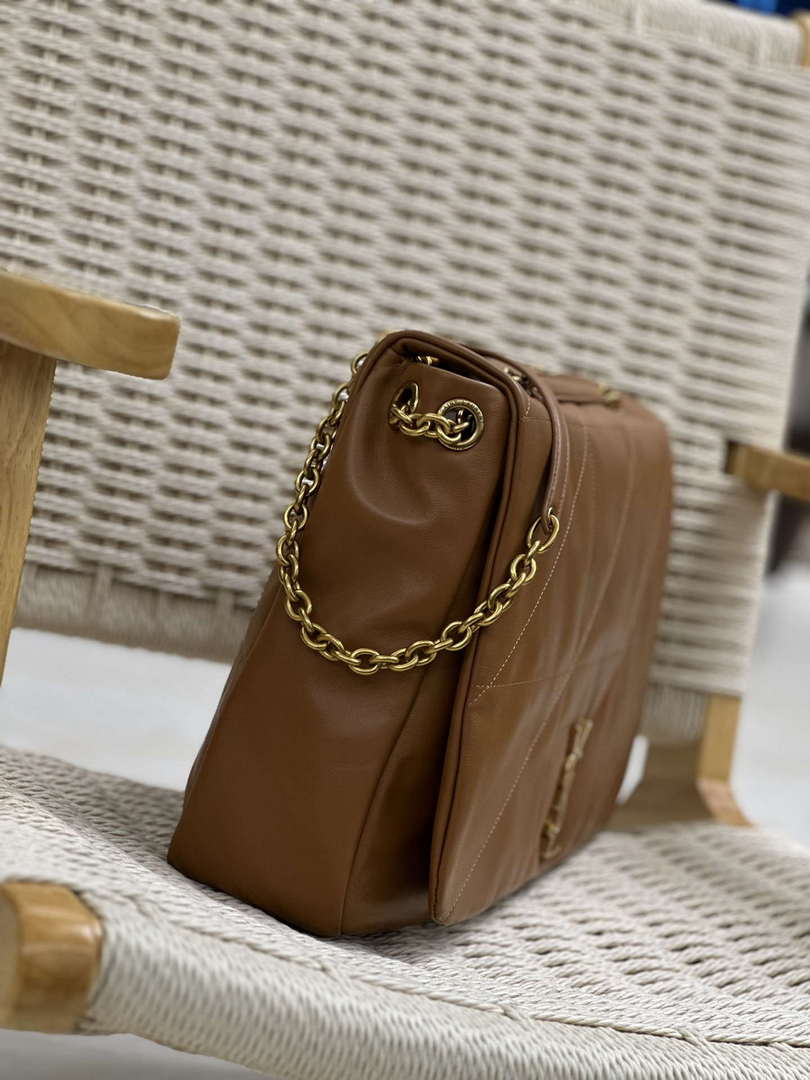 YSL 742431 JAMIE 4.3 In Lambskin Bag Brown - Default Title - View 5